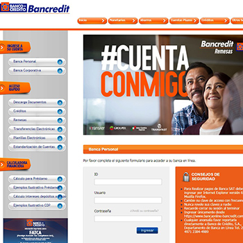 banco de crédito