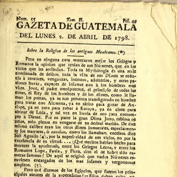 gaceta de guatemala