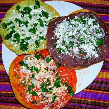 Receta de tostadas guatemaltecas