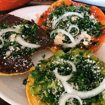 Receta de tostadas guatemaltecas