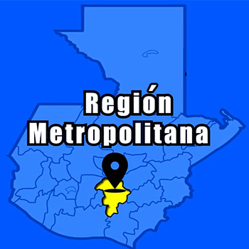 Las 8 regiones de Guatemala