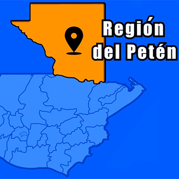 Las 8 regiones de Guatemala
