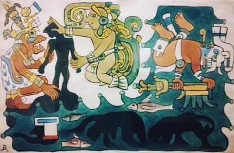 Leyenda de la creación del mundo maya