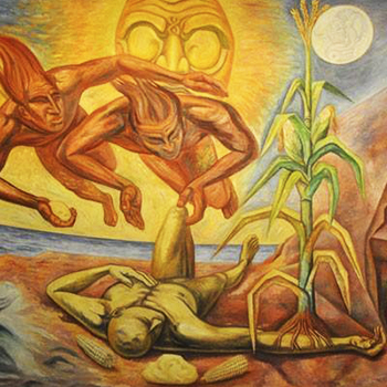 Leyenda de la creación del mundo maya