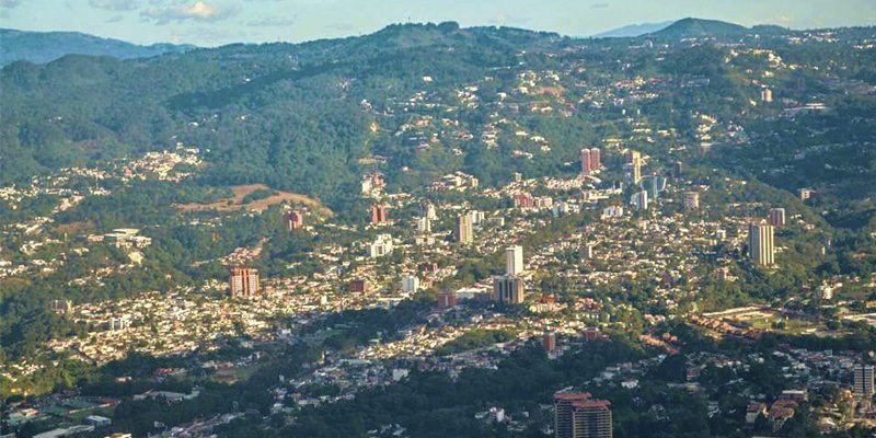 Los códigos postales del departamento de Guatemala