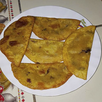 Receta de empanadas de Tziquinchée guatemaltecas