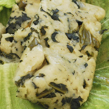 Receta para hacer bollos de chaya guatemaltecos