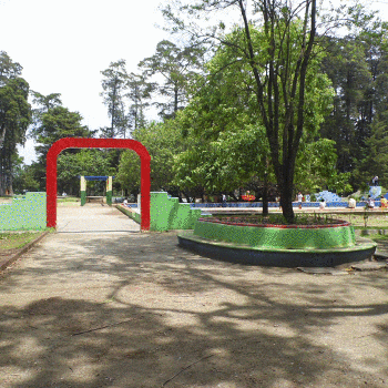 Parque Minerva en la ciudad de Guatemala