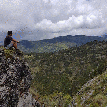 La sierra de los Cuchumatanes en Guatemala