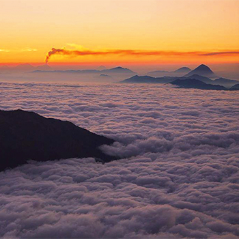 ¿Cuántos volcanes hay en Guatemala?