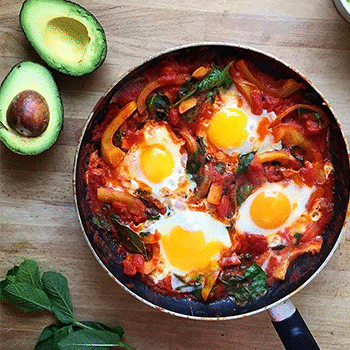 Receta de huevos rancheros guatemaltecos
