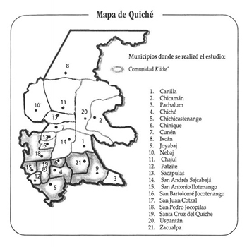 Departamento de El Quiché, Guatemala