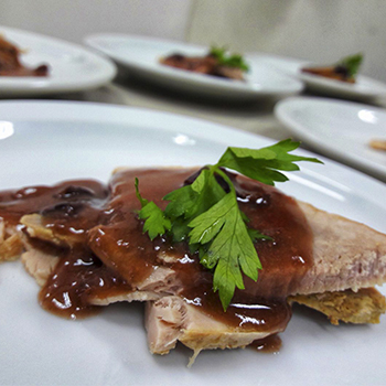 Receta de pierna de cerdo horneada guatemalteca
