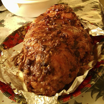 Receta de pierna de cerdo horneada guatemalteca