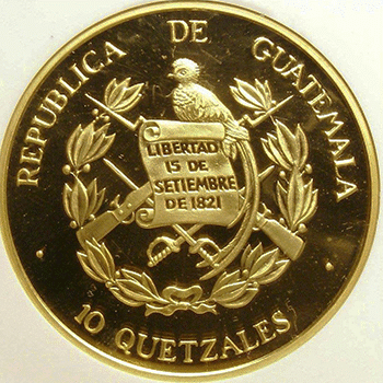 Antiguas monedas que existieron en Guatemala