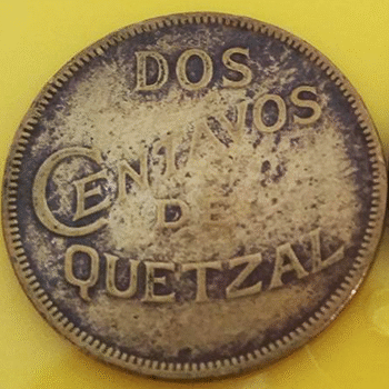 Antiguas monedas que existieron en Guatemala