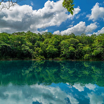 Cenotes de Candelaria en Guatemala