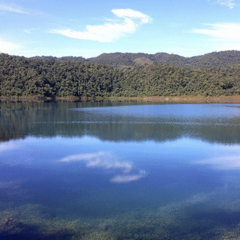 Laguna Maxbal en Huehuetenango