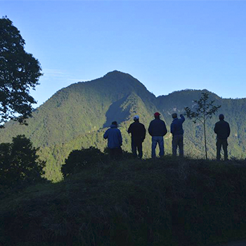 Volcán Lacandón en Guatemala