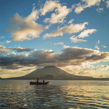 ¿Cómo se formó el Lago de Atitlán?