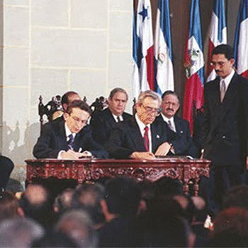 Historia de la firma de la paz en Guatemala