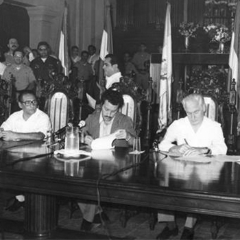 Historia de la firma de la paz en Guatemala