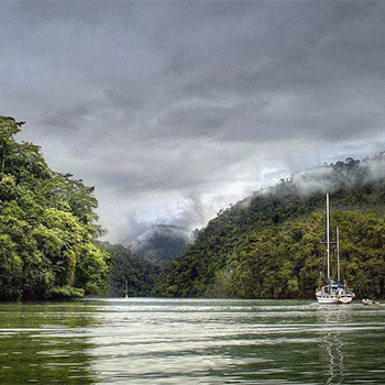 Lago Golfete en Izabal