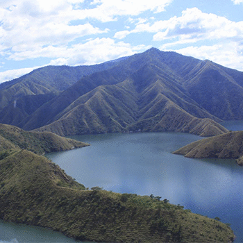 Río Chixoy en Guatemala