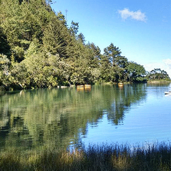 Laguna de Magdalena en Huehuetenango