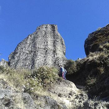 Piedra Partida en San Marcos, Guatemala