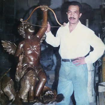 Biografía del escultor Byron Ramírez López