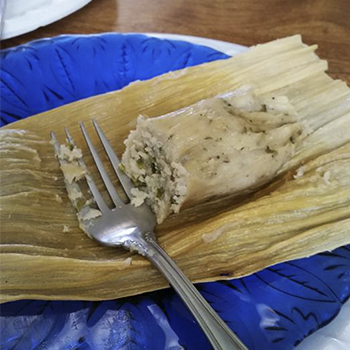 Receta para hacer tamalitos de loroco chapines
