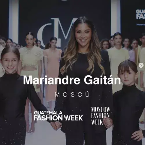 diseñadora guatemalteca Mariaandré Gaitán