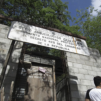 Sitio Arqueológico de Guaytán en El Progreso, Guatemala