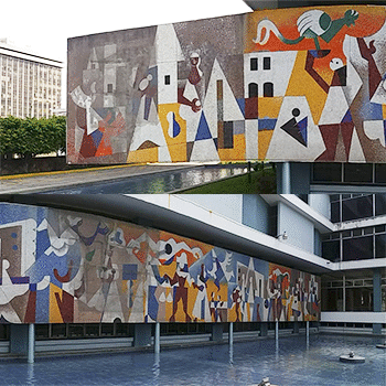 Murales del Instituto Guatemalteco de Seguridad Social