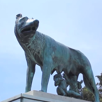 Monumento de la Loba en Guatemala