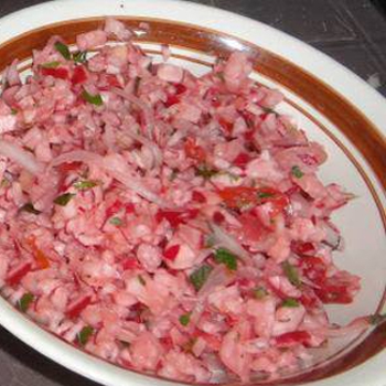 Receta para preparar el tradicional Picado de Rábano guatemalteco