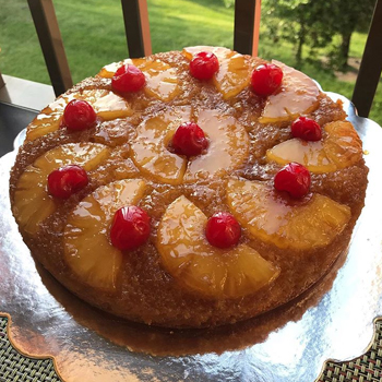 Receta para preparar volteado de piña al estilo guatemalteco