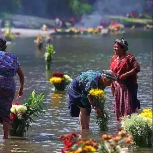 Rogativa de la lluvia en Quetzaltenango, Guatemala