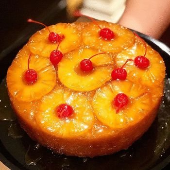 Receta para preparar volteado de piña al estilo guatemalteco