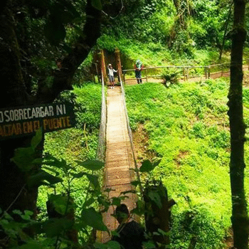 Parque ecológico de Sacatepéquez, Senderos de Alux