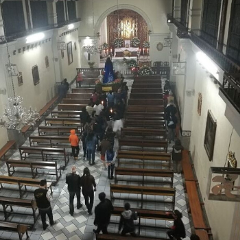 interior iglesia ciudad vieja