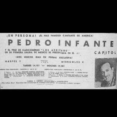 pedro infante en guatemala boletos capitol