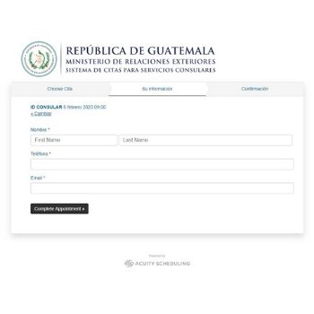 tarjeta de identificación consular sistema