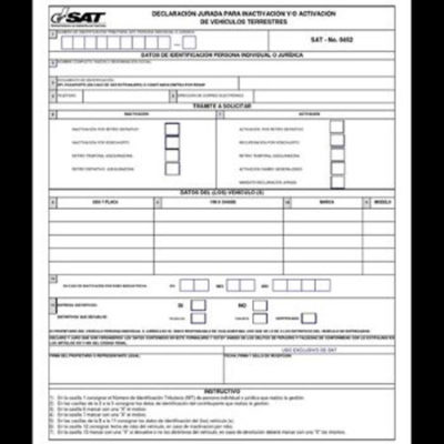 inactivar-vehiculo-sat-formulario