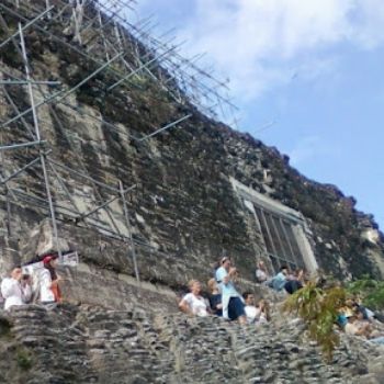 templo IV serpiente bicéfala crestería