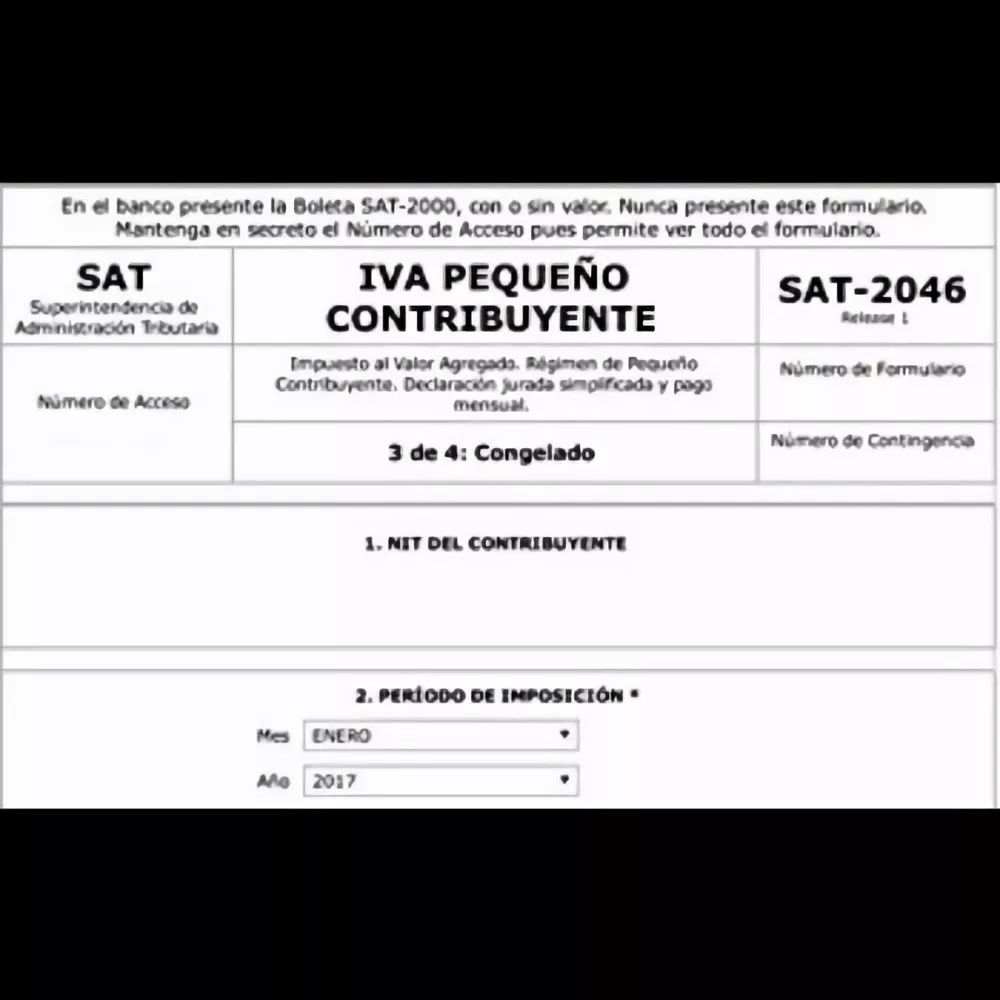 Presentar formulario en Declaraguate