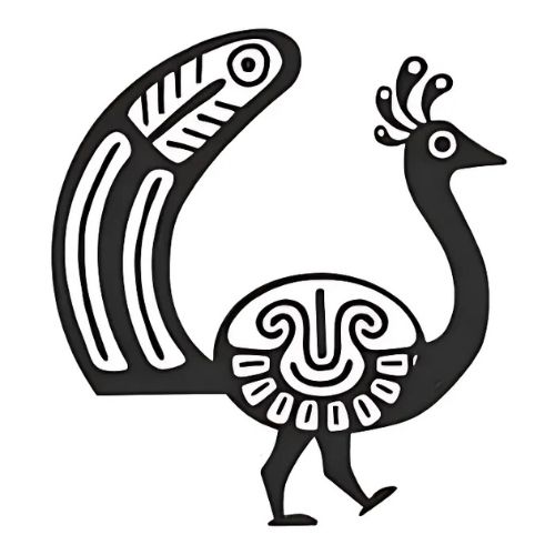 el pavo real en los signos zodiacales Mayas