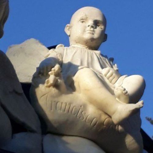 Mausoleo de la familia Sánchez Goicolea en el Cementerio General de Guatemala