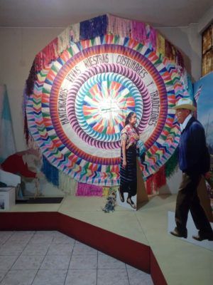 Exposición de barriletes tradicionales